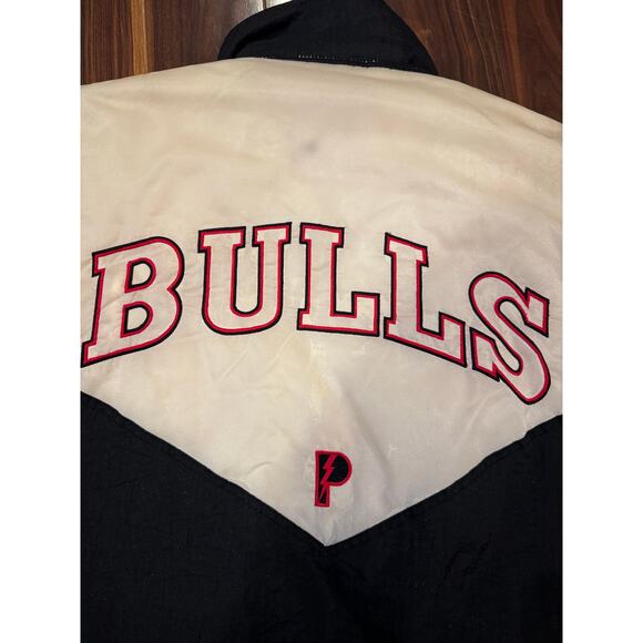 Vintage 90s Pro Player Chicago Bulls Jacket XL Made in Korea NBA Licensed - Picture 11 of 16